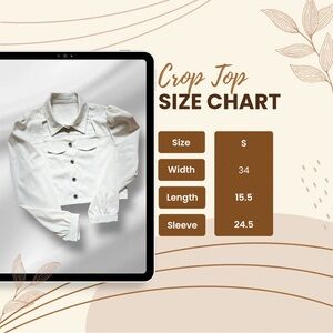 Women's long sleeve crop top small. Balloon sleeve. Good Condition is Pre-owned